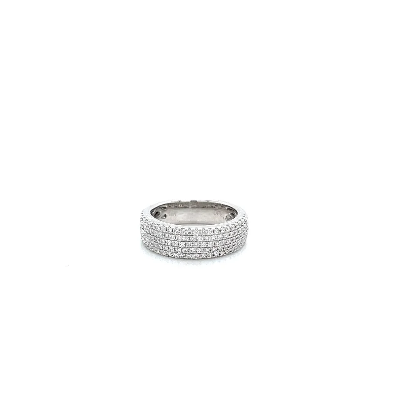 Limited-Stock Jewelry Sale – Once It's Gone, It's Gone Half Anniversary Diamond Wedding Ring in 14K White Gold (0.80ctw) Limited-Stock Jewelry Sale – Once It's Gone, It's Gone Half Anniversary Diamond Wedding Ring in 14K White Gold (0.80ctw)