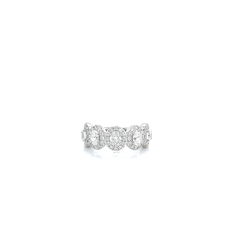 Premium Jewelry Now Available At Special Discounts Oval Diamond Halo Fashion Ring in 14K White Gold (2.00ctw) Premium Jewelry Now Available At Special Discounts Oval Diamond Halo Fashion Ring in 14K White Gold (2.00ctw)