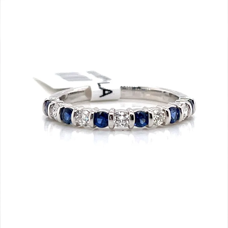 The Biggest Jewelry Sale Of The Year Is Here Bremer Jewelry Sapphire and Diamond Half Anniversary Fashion Ring in Platinum (0.64ctw) The Biggest Jewelry Sale Of The Year Is Here Bremer Jewelry Sapphire and Diamond Half Anniversary Fashion Ring in Platinum (0.64ctw)