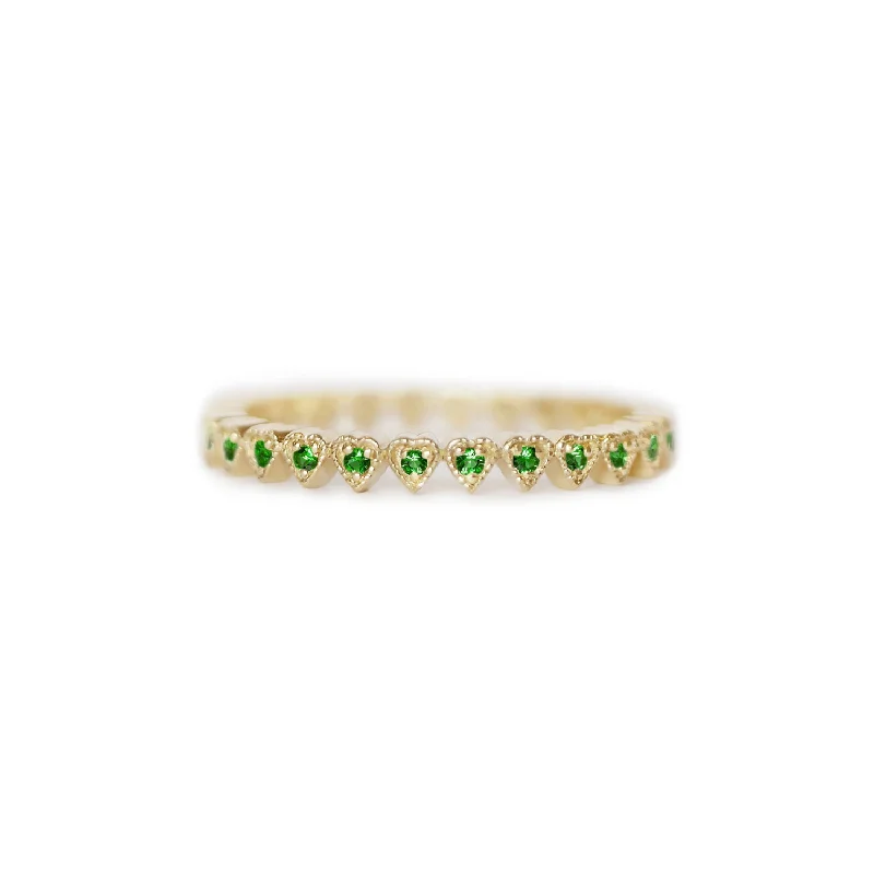 Exclusive Jewelry Offers – Sparkle For Less Emerald Deco Notched Heart Eternity Ring Exclusive Jewelry Offers – Sparkle For Less Emerald Deco Notched Heart Eternity Ring