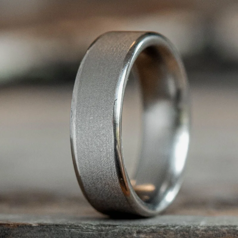 Elegant Jewelry, Exclusive Prices – Shop Now (In -Stock) The Aerodyne - Brushed Titanium Wedding Band - Size 4.75 | 6mm Wide Elegant Jewelry, Exclusive Prices – Shop Now (In -Stock) The Aerodyne - Brushed Titanium Wedding Band - Size 4.75 | 6mm Wide