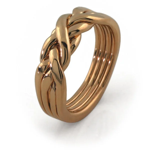 The Perfect Accessory For Less – Jewelry Sale Live Mens 4 band HEAVY Gold Puzzle Ring MGR-4RG The Perfect Accessory For Less – Jewelry Sale Live Mens 4 band HEAVY Gold Puzzle Ring MGR-4RG