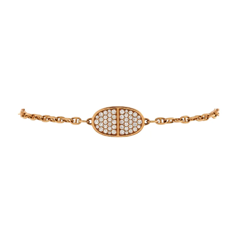 Get The Jewelry You Love At A Price You Love Chaine d'Ancre Verso Bracelet 18K Rose Gold and Pave Diamonds Get The Jewelry You Love At A Price You Love Chaine d'Ancre Verso Bracelet 18K Rose Gold and Pave Diamonds