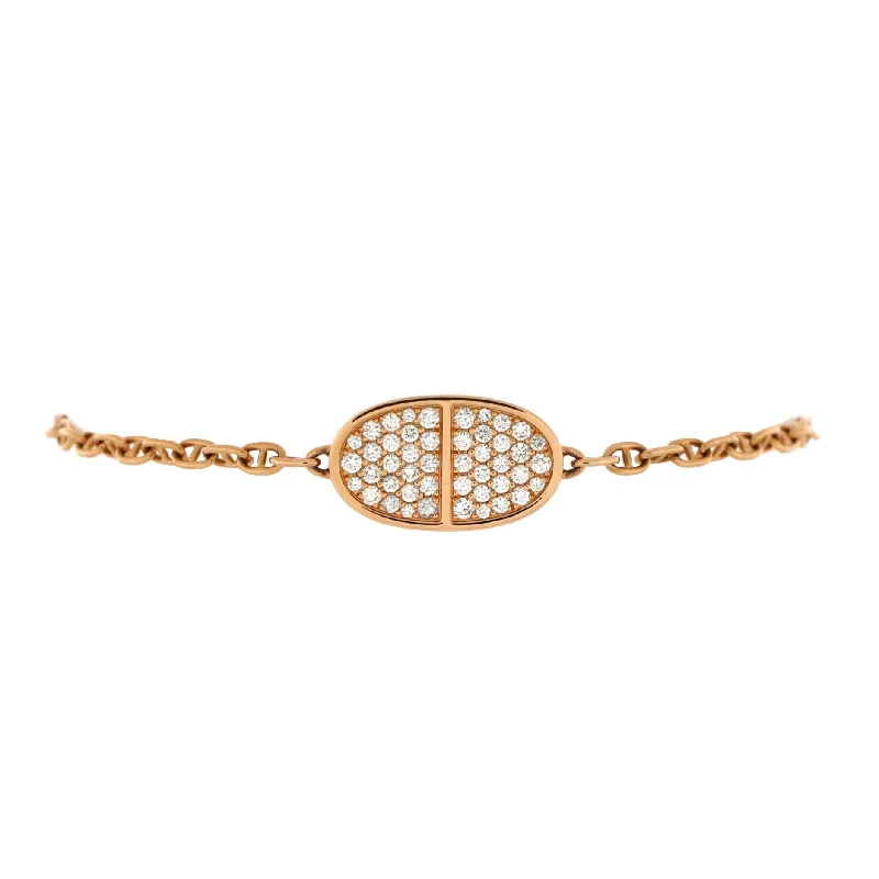 Sparkle On A Budget – Fine Jewelry For Less Chaine d'Ancre Verso Bracelet 18K Rose Gold and Pave Diamonds Sparkle On A Budget – Fine Jewelry For Less Chaine d'Ancre Verso Bracelet 18K Rose Gold and Pave Diamonds