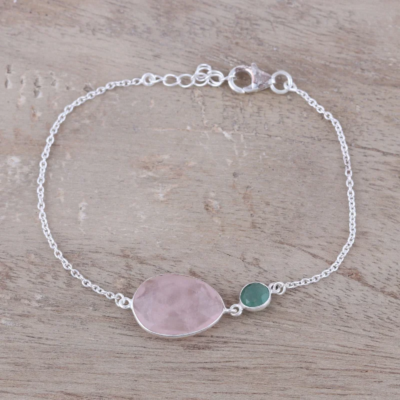 Best Jewelry Deals – Shop Premium Pieces At Great Prices Crystal Shimmer Sterling Silver Rose Quartz and Aventurine Pendant Bracelet Best Jewelry Deals – Shop Premium Pieces At Great Prices Crystal Shimmer Sterling Silver Rose Quartz and Aventurine Pendant Bracelet