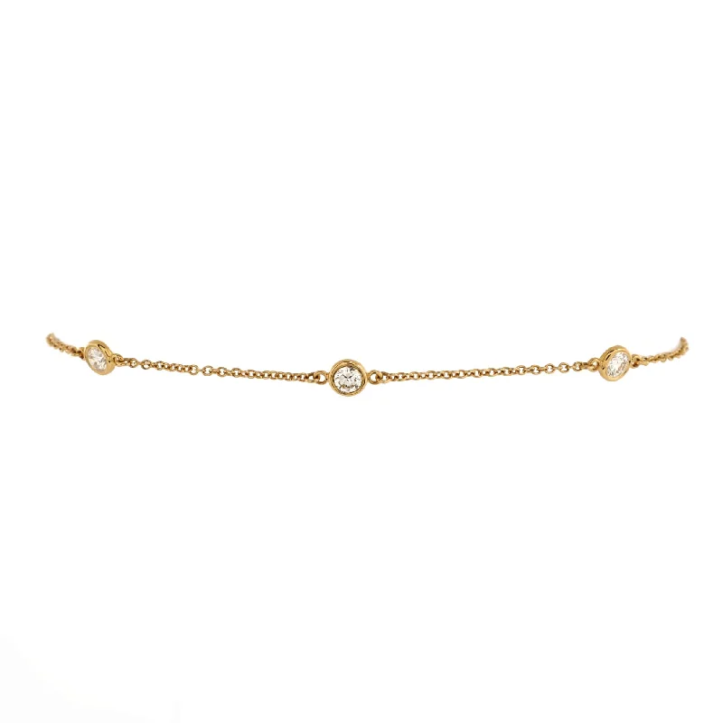 Buy More, Save More – Special Jewelry Discounts Elsa Peretti Diamonds By The Yard 5 Stone Bracelet 18K Yellow Gold with Diamonds Buy More, Save More – Special Jewelry Discounts Elsa Peretti Diamonds By The Yard 5 Stone Bracelet 18K Yellow Gold with Diamonds