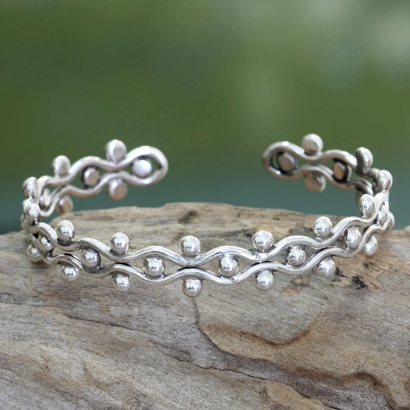 Once-A-Year Jewelry Deals – Shop Before They’Re Gone Floral Buds Sterling Silver Cuff Bracelet from Indonesia Once-A-Year Jewelry Deals – Shop Before They’Re Gone Floral Buds Sterling Silver Cuff Bracelet from Indonesia