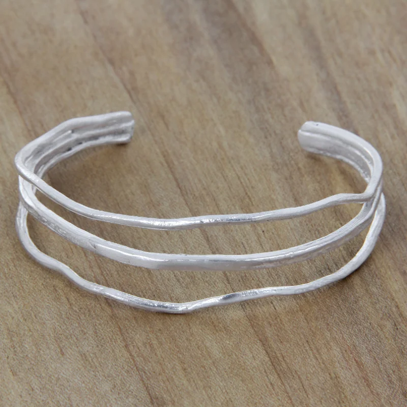 Luxury Jewelry Without The Luxury Price Tag Intentions Antiqued Silver Plated Cuff Hand Made Bracelet from Bali