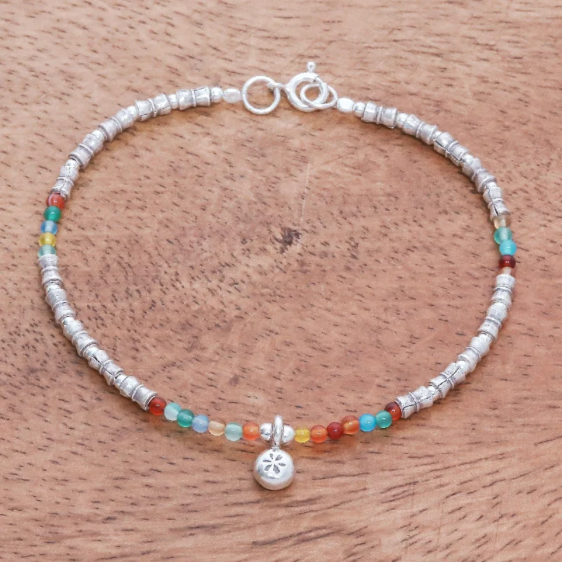 Exclusive Jewelry Sale – Shine For Less Karen Glee Karen Silver Chalcedony Beaded Bracelet from Thailand Exclusive Jewelry Sale – Shine For Less Karen Glee Karen Silver Chalcedony Beaded Bracelet from Thailand
