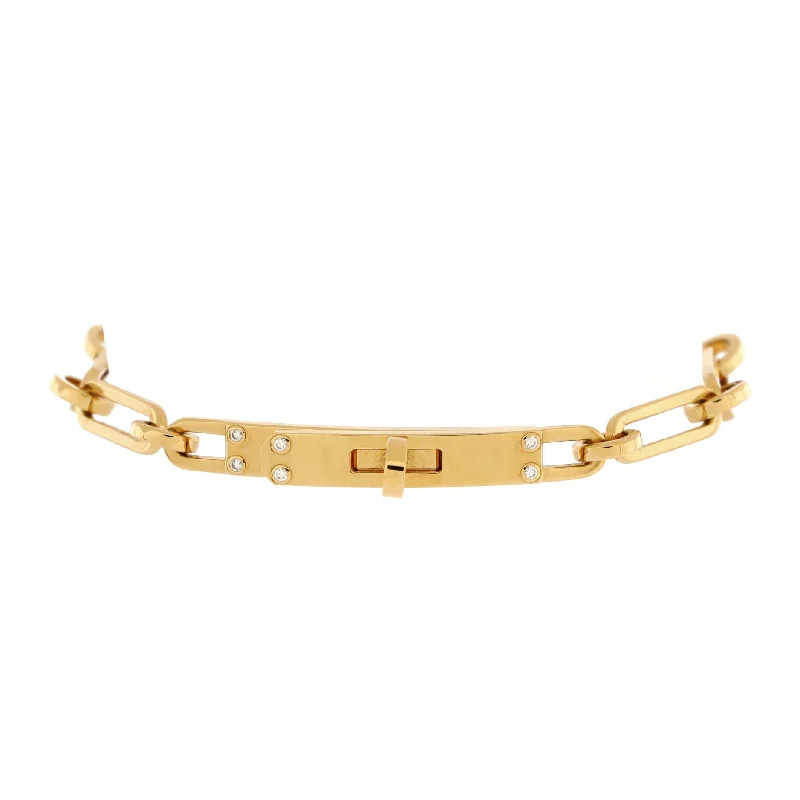 Celebrate With Sparkle – Jewelry Sale Now Live Kelly Chaine Bracelet 18K Yellow Gold with Diamonds Small Celebrate With Sparkle – Jewelry Sale Now Live Kelly Chaine Bracelet 18K Yellow Gold with Diamonds Small