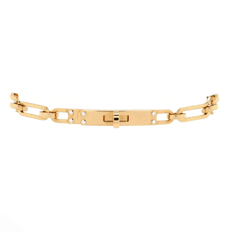 Luxury Jewelry Clearance – Shop Premium Styles Now Kelly Chaine Bracelet 18K Yellow Gold with Diamonds Small Luxury Jewelry Clearance – Shop Premium Styles Now Kelly Chaine Bracelet 18K Yellow Gold with Diamonds Small