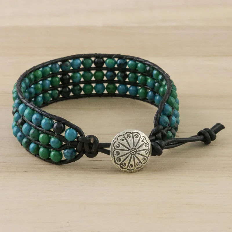 Jewelry Sale Bonanza – Grab Your Sparkle Now Lagoon Depths Serpentine Bead and Karen Silver Button Wristband Bracelet Jewelry Sale Bonanza – Grab Your Sparkle Now Lagoon Depths Serpentine Bead and Karen Silver Button Wristband Bracelet
