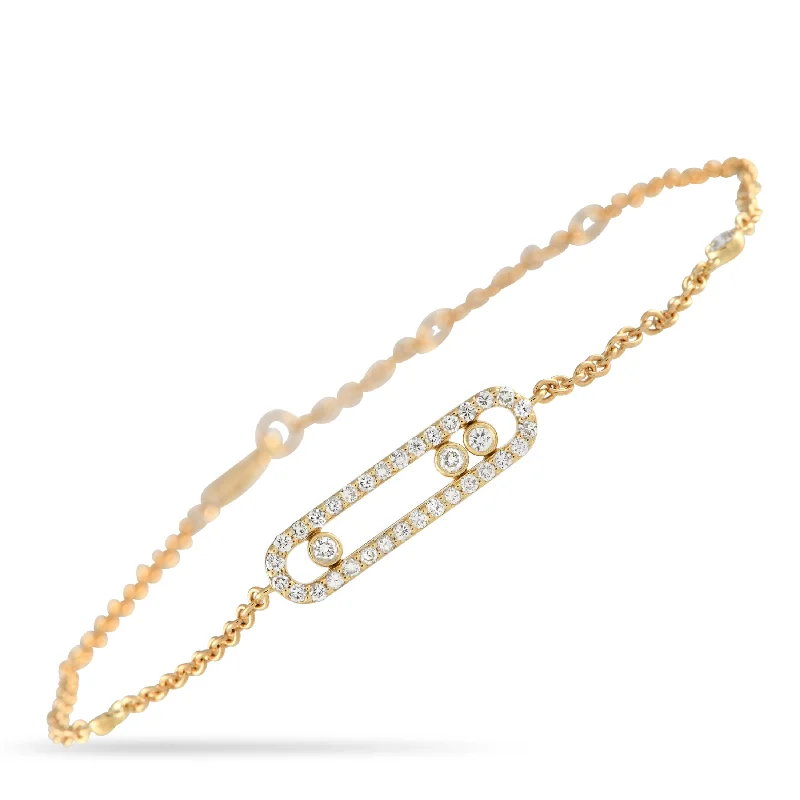 Huge Savings On Timeless Jewelry Collections LB Exclusive 18K Yellow Gold 0.45ct Diamond Bracelet BR09918-Y Huge Savings On Timeless Jewelry Collections LB Exclusive 18K Yellow Gold 0.45ct Diamond Bracelet BR09918-Y