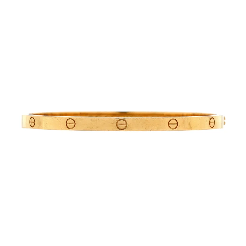 Limited-Stock Jewelry Sale – Shop Before It's Gone Love Bracelet 18K Yellow Gold Small Limited-Stock Jewelry Sale – Shop Before It's Gone Love Bracelet 18K Yellow Gold Small