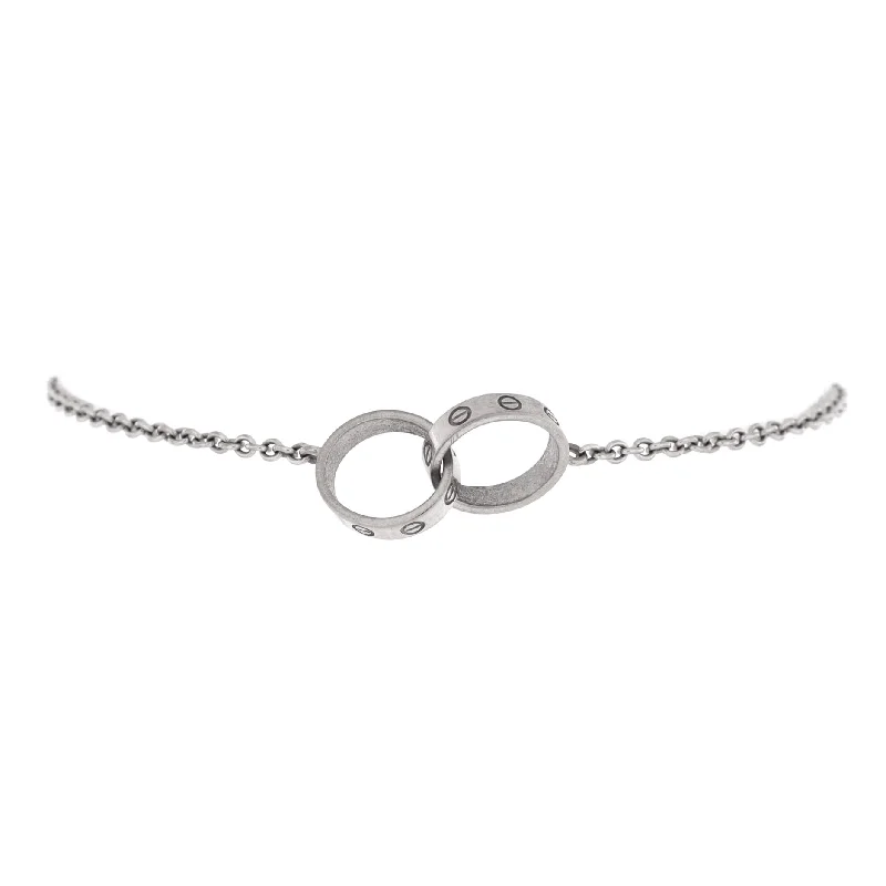 Premium Jewelry, Premium Discounts – Act Fast Love Interlocking Bracelet 18K White Gold Premium Jewelry, Premium Discounts – Act Fast Love Interlocking Bracelet 18K White Gold