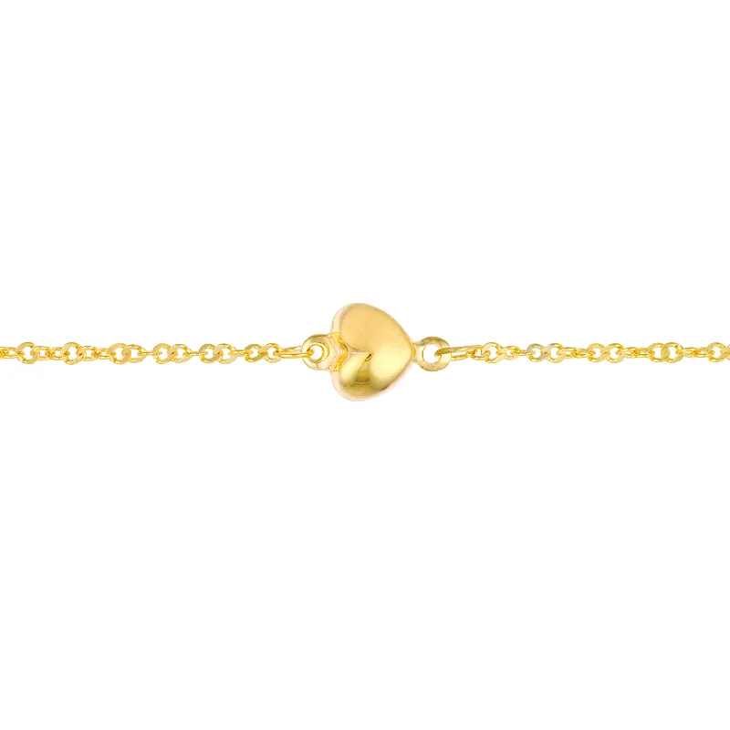 Elegant Jewelry, Exclusive Prices – Shop Now Puffy Heart Station Trio Bracelet
