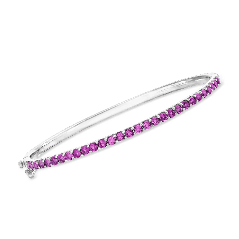 Celebrate With Sparkle – Jewelry Sale Now Live Ross-Simons Amethyst Bangle Bracelet in Sterling Silver Celebrate With Sparkle – Jewelry Sale Now Live Ross-Simons Amethyst Bangle Bracelet in Sterling Silver