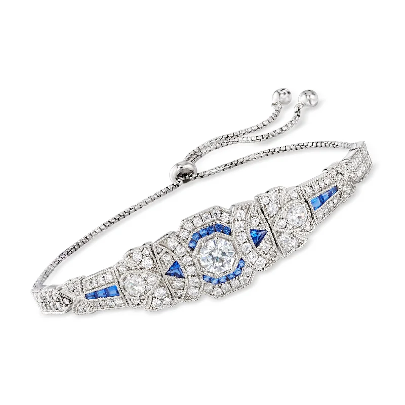 Handcrafted Jewelry Sale – Unique Designs At Low Prices Ross-Simons CZ and . Simulated Sapphire Bolo Bracelet in Sterling Silver Handcrafted Jewelry Sale – Unique Designs At Low Prices Ross-Simons CZ and . Simulated Sapphire Bolo Bracelet in Sterling Silver
