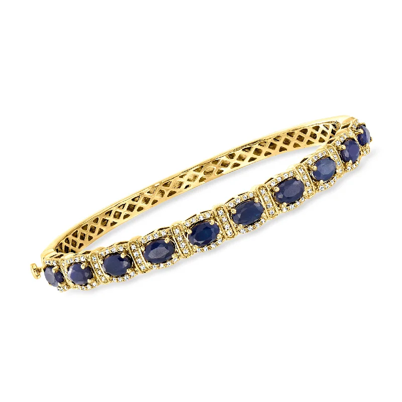 Elegant Designs, Unbeatable Discounts – Shop Jewelry Now Ross-Simons Sapphire and . Diamond Bangle Bracelet in 18kt Gold Over Sterling Elegant Designs, Unbeatable Discounts – Shop Jewelry Now Ross-Simons Sapphire and . Diamond Bangle Bracelet in 18kt Gold Over Sterling