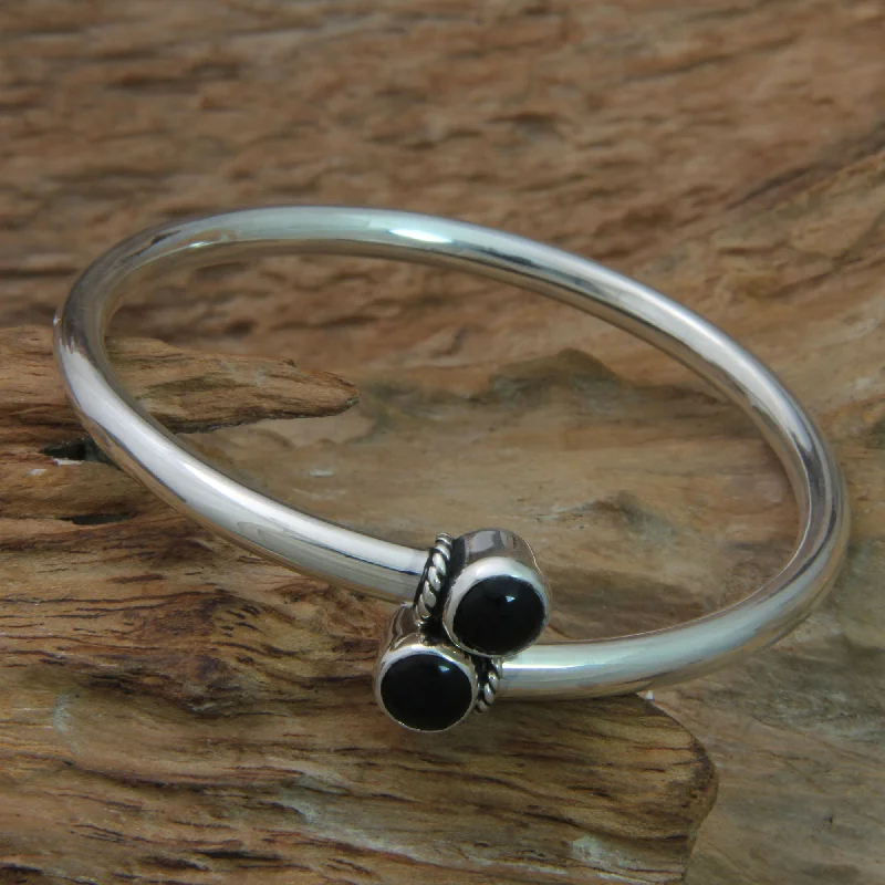 Everyday Jewelry Essentials Now On Sale Shooting Stars Handmade Onyx Cabochon Bangle Bracelet Everyday Jewelry Essentials Now On Sale Shooting Stars Handmade Onyx Cabochon Bangle Bracelet