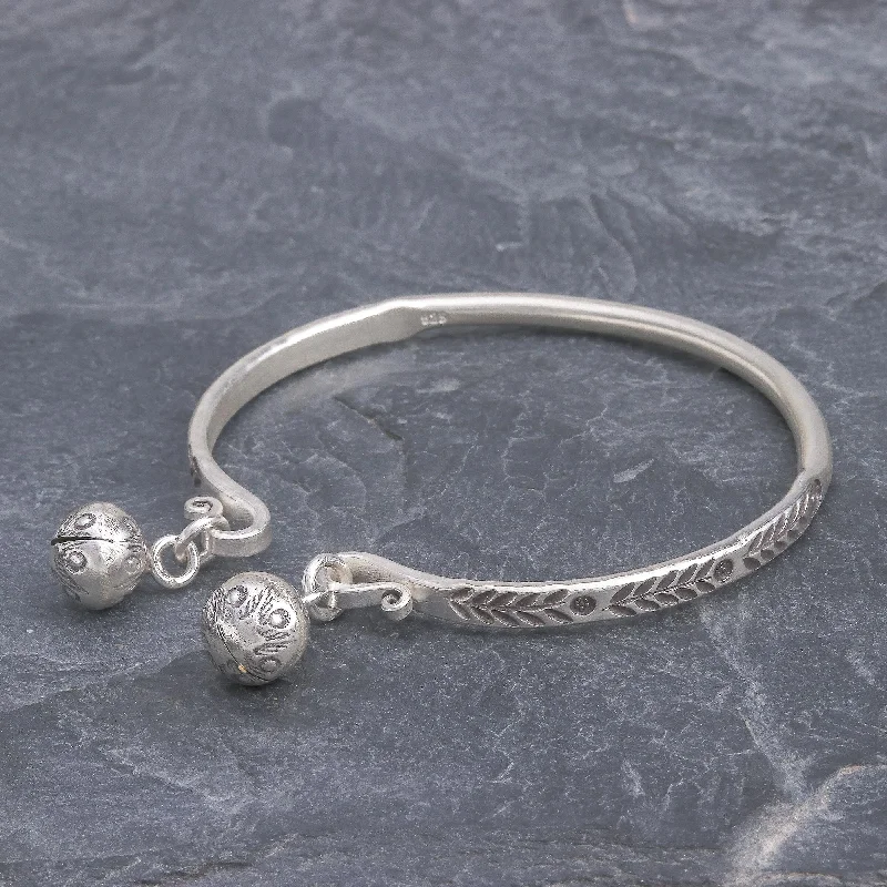 Must-Have Jewelry Pieces At Reduced Prices Song of the Forest Silver Cuff Bracelet with Thai Karen Hill Tribe Bells Must-Have Jewelry Pieces At Reduced Prices Song of the Forest Silver Cuff Bracelet with Thai Karen Hill Tribe Bells