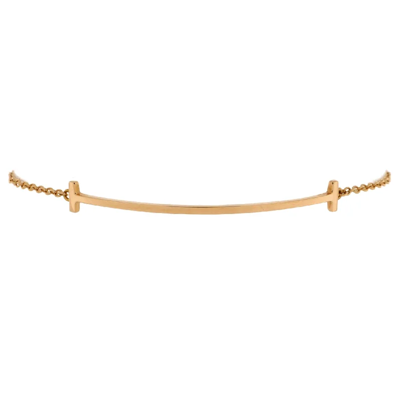 Sparkle For Less – Shop Our Limited-Time Jewelry Deals T Smile Chain Bracelet 18K Rose Gold Medium Sparkle For Less – Shop Our Limited-Time Jewelry Deals T Smile Chain Bracelet 18K Rose Gold Medium