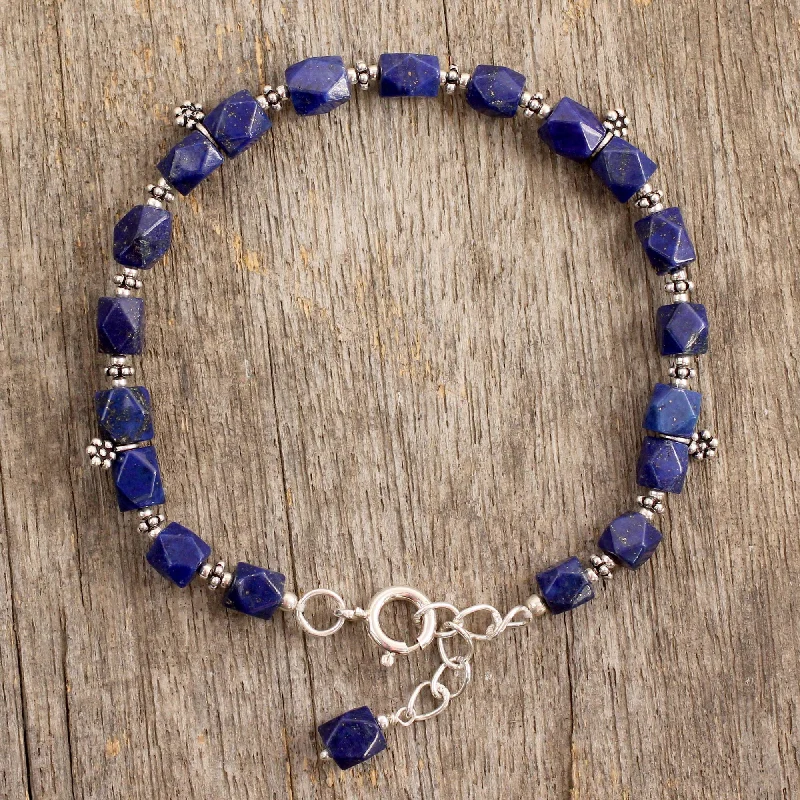 Holiday Jewelry Sale – Perfect Gifts At The Best Prices Blossoming Ecstacy Lapis Lazuli & Silver Beaded Bracelet Holiday Jewelry Sale – Perfect Gifts At The Best Prices Blossoming Ecstacy Lapis Lazuli & Silver Beaded Bracelet