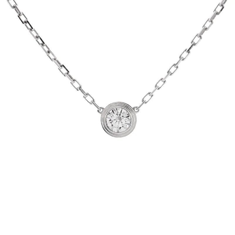 Unmissable Jewelry Clearance – Final Reductions Cartier D'Amour Pendant Necklace 18K White Gold with Diamond Large Unmissable Jewelry Clearance – Final Reductions Cartier D'Amour Pendant Necklace 18K White Gold with Diamond Large