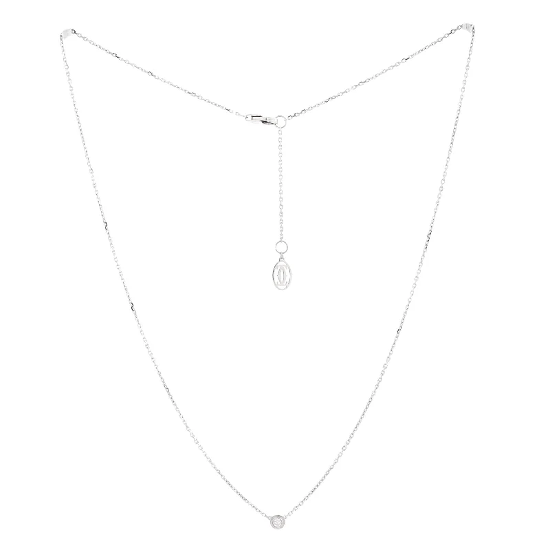Shine In Style – Shop Jewelry Discounts Today Cartier D'Amour Pendant Necklace 18K White Gold with Diamond Small Shine In Style – Shop Jewelry Discounts Today Cartier D'Amour Pendant Necklace 18K White Gold with Diamond Small