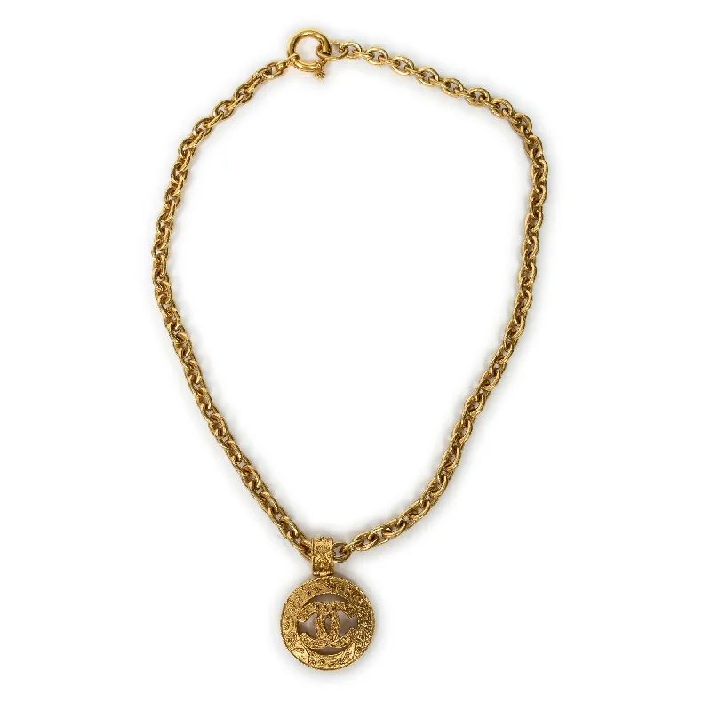 Affordable Elegance – Special Jewelry Sale Now Live CCLogo Medallion PendantChainNecklace Affordable Elegance – Special Jewelry Sale Now Live CCLogo Medallion PendantChainNecklace