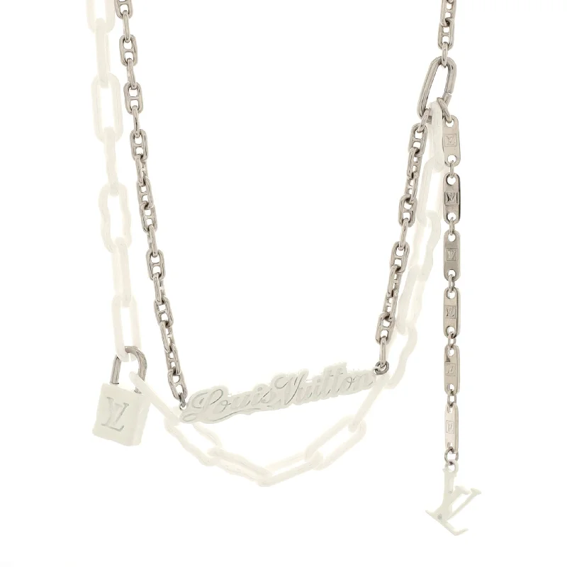 Best Jewelry Deals – Premium Quality At Exclusive Discounts Chains Lettering Necklace Metal and Ceramic with Enamel Best Jewelry Deals – Premium Quality At Exclusive Discounts Chains Lettering Necklace Metal and Ceramic with Enamel