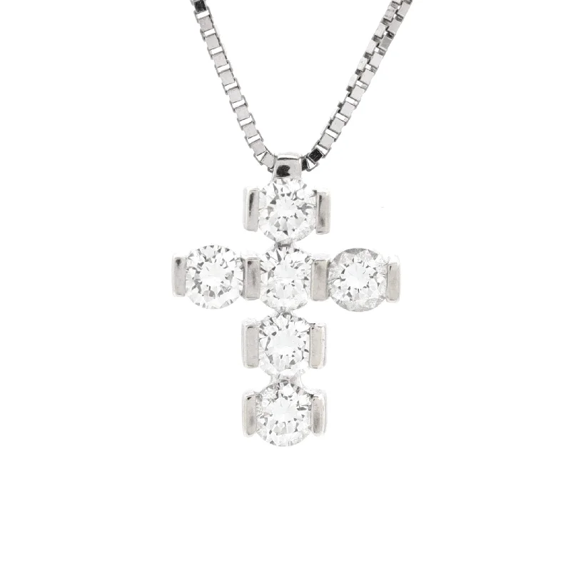 Jewelry Sale – Exclusive Styles At Lower Prices Cross Pendant Necklace 18K White Gold with Diamonds Small Jewelry Sale – Exclusive Styles At Lower Prices Cross Pendant Necklace 18K White Gold with Diamonds Small