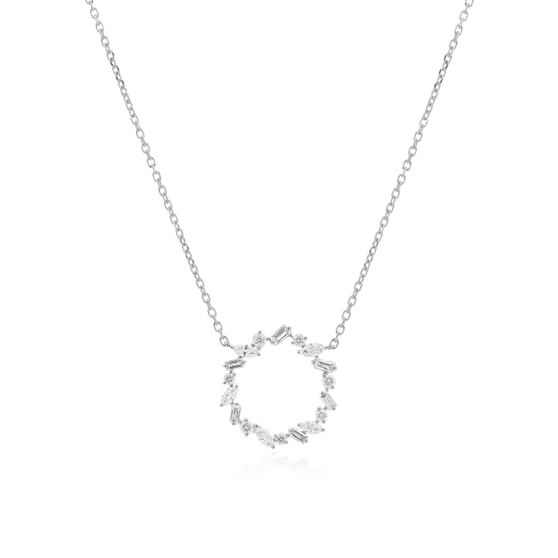 Best Jewelry Sale – Shop Exclusive Designs Now Fancy Shape Diamond Eternity Necklace Best Jewelry Sale – Shop Exclusive Designs Now Fancy Shape Diamond Eternity Necklace