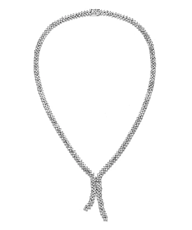 Limited-Time Jewelry Sale – Elegant Styles At Less GENEVIVE Sterling Silver Cubic Zirconia Three-Row Cluster Necklace Limited-Time Jewelry Sale – Elegant Styles At Less GENEVIVE Sterling Silver Cubic Zirconia Three-Row Cluster Necklace