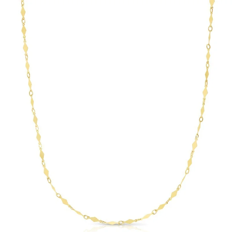 Huge Savings On Premium Jewelry Styles Gold Kite Chain Necklace 18 inches