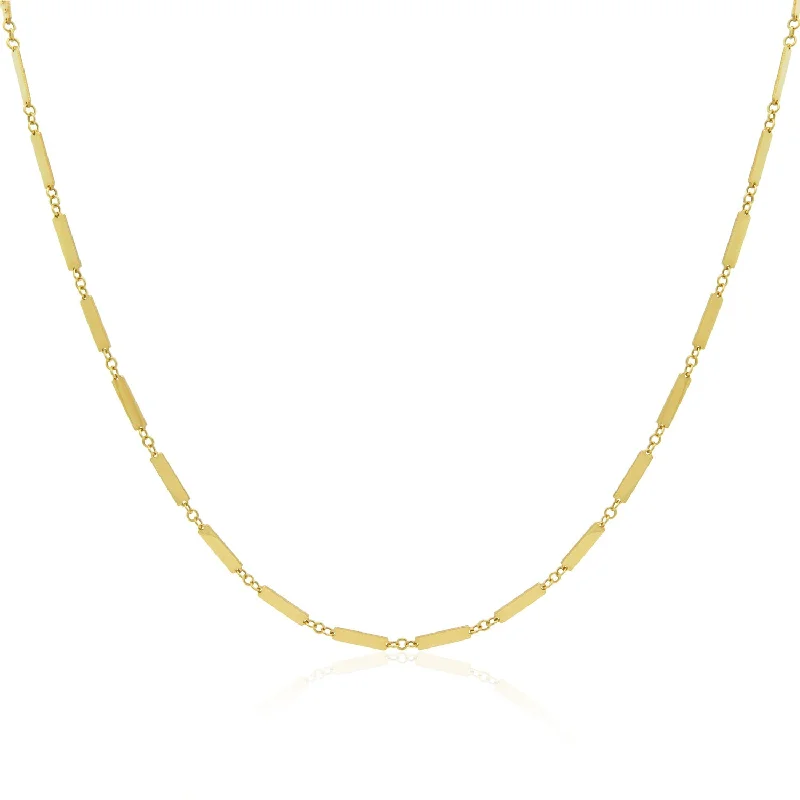 Jewelry Sale Alert – Shop Timeless Elegance Today Gold Link Bar Chain Necklace 18 inches Jewelry Sale Alert – Shop Timeless Elegance Today Gold Link Bar Chain Necklace 18 inches