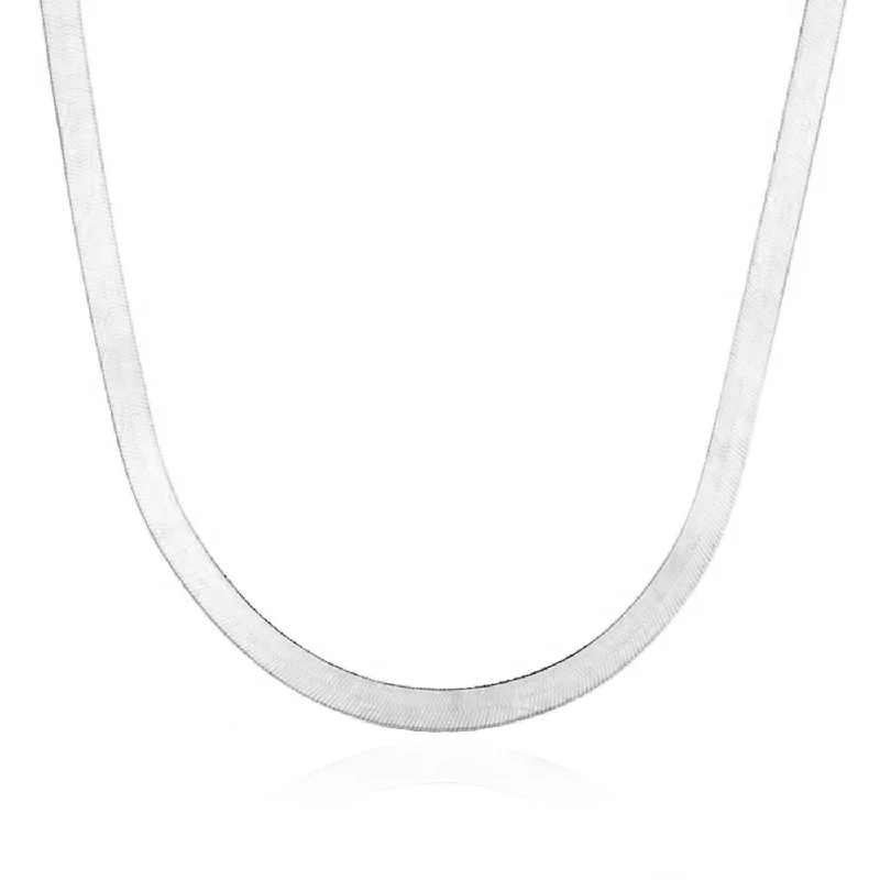 Don't Miss Out On Jaw-Dropping Jewelry Discounts Large Herringbone Necklace