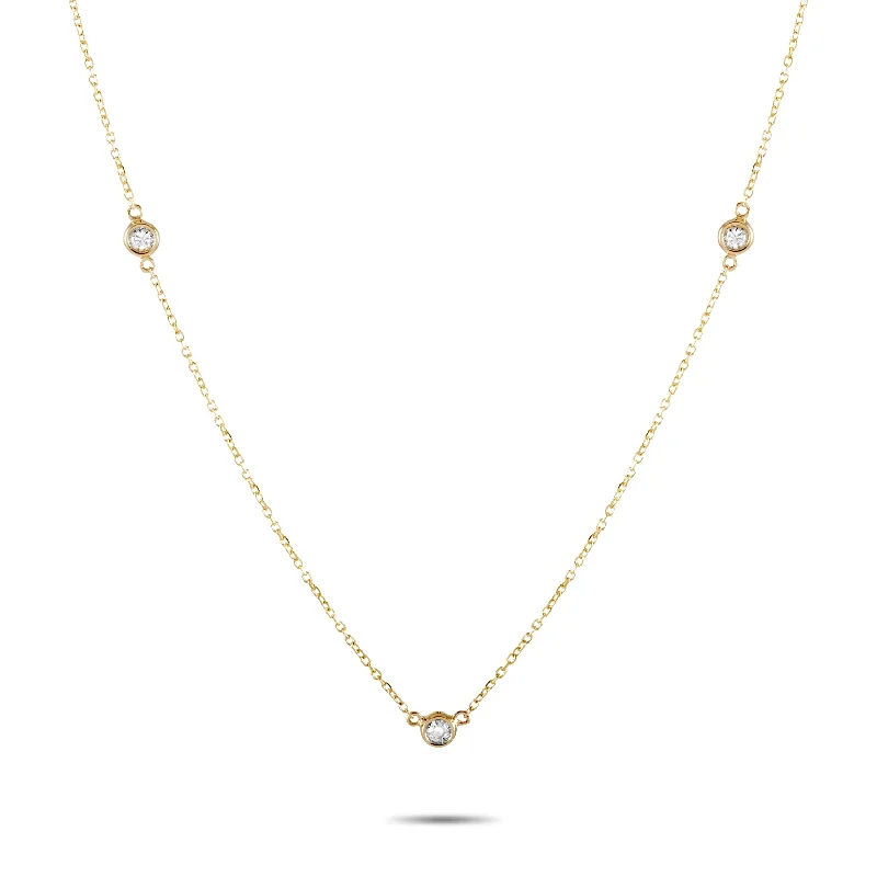 Holiday Jewelry Sale – Perfect Gifts At The Best Prices LB Exclusive 14K Yellow Gold 0.15 ct Diamond Necklace Holiday Jewelry Sale – Perfect Gifts At The Best Prices LB Exclusive 14K Yellow Gold 0.15 ct Diamond Necklace