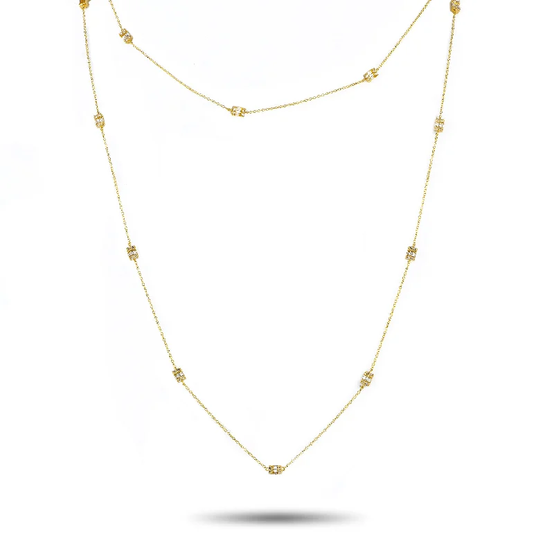 Affordable Glamour – Premium Jewelry For Less LB Exclusive 14K Yellow Gold 0.82ct Diamond Necklace NK01643-Y Affordable Glamour – Premium Jewelry For Less LB Exclusive 14K Yellow Gold 0.82ct Diamond Necklace NK01643-Y