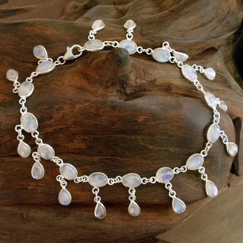 Unmissable Discounts On Timeless Jewelry Pieces Moon Dancer Rainbow Moonstone Link Anklet Unmissable Discounts On Timeless Jewelry Pieces Moon Dancer Rainbow Moonstone Link Anklet
