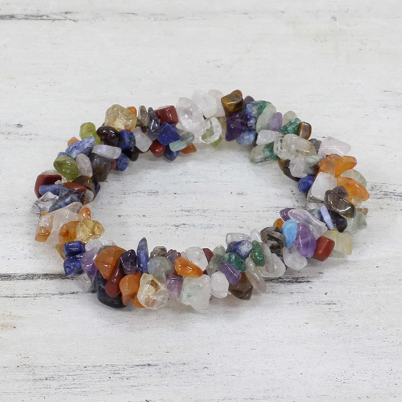 Huge Savings On Timeless Jewelry Collections Rainbow Gems Beaded Bracelet