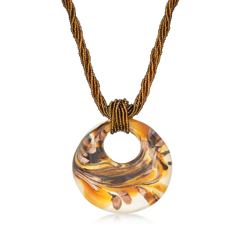 Exclusive Jewelry Discounts – Shop Now For Savings Ross-Simons Italian Murano Glass Pendant Necklace in 18kt Gold Over Sterling Exclusive Jewelry Discounts – Shop Now For Savings Ross-Simons Italian Murano Glass Pendant Necklace in 18kt Gold Over Sterling