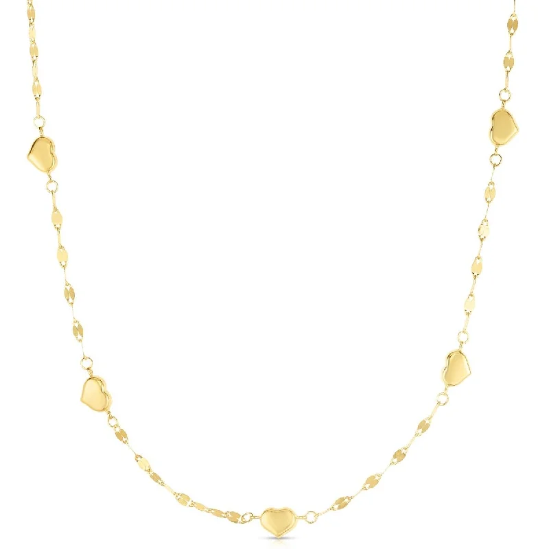 Breathtaking Jewelry At Limited-Time Savings Shimmer Heart Station Necklace