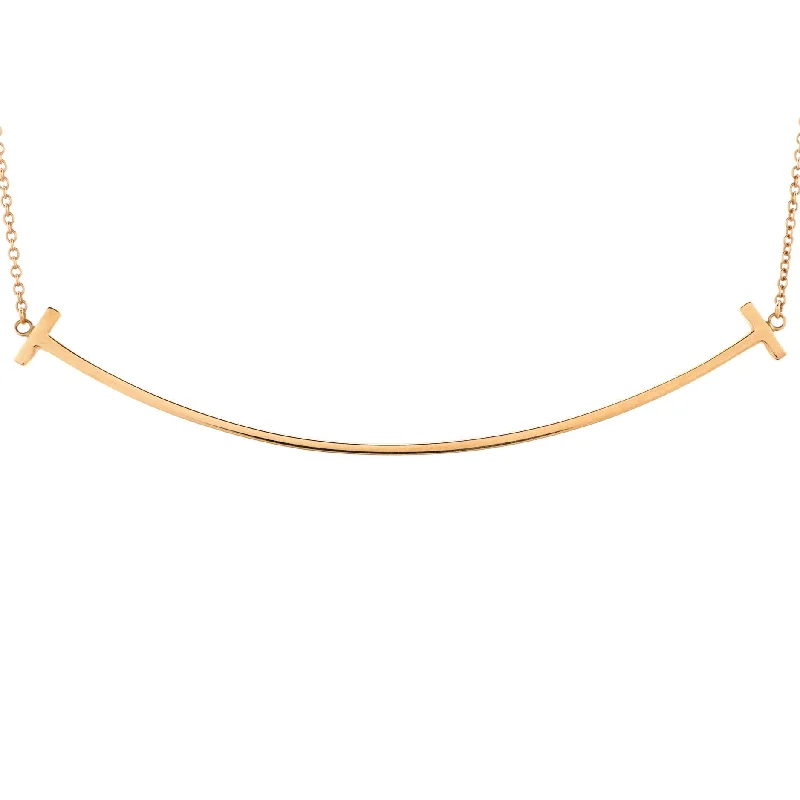 Dazzle With Discounts – Shop Jewelry On Sale T Smile Pendant Necklace 18K Rose Gold Large Dazzle With Discounts – Shop Jewelry On Sale T Smile Pendant Necklace 18K Rose Gold Large
