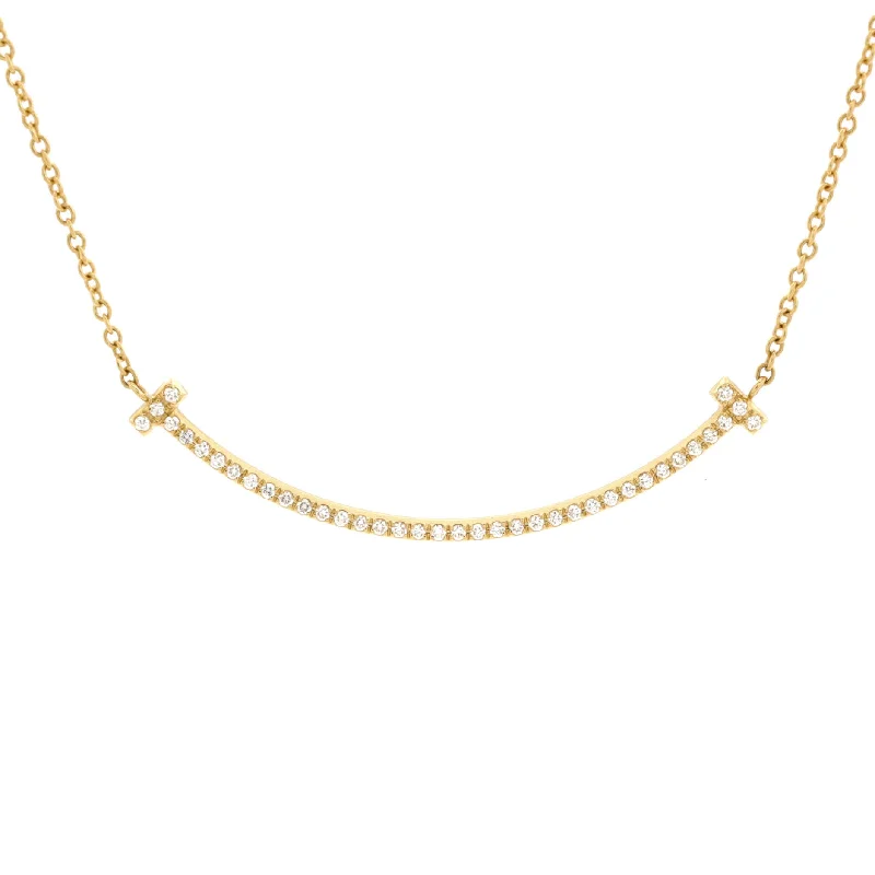 Once-A-Year Jewelry Deals – Shop Before They’Re Gone T Smile Pendant Necklace 18K Yellow Gold and Diamonds Small Once-A-Year Jewelry Deals – Shop Before They’Re Gone T Smile Pendant Necklace 18K Yellow Gold and Diamonds Small