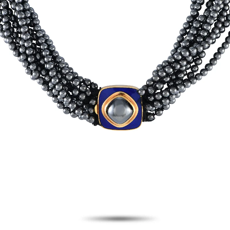 Flash Sale On Stunning Jewelry – Don't Miss Out Tiffany & Co. Tiffany & Co. 18K Yellow Gold Hematite and Enamel Bead Choker Necklace TI07-051524 Flash Sale On Stunning Jewelry – Don't Miss Out Tiffany & Co. Tiffany & Co. 18K Yellow Gold Hematite and Enamel Bead Choker Necklace TI07-051524