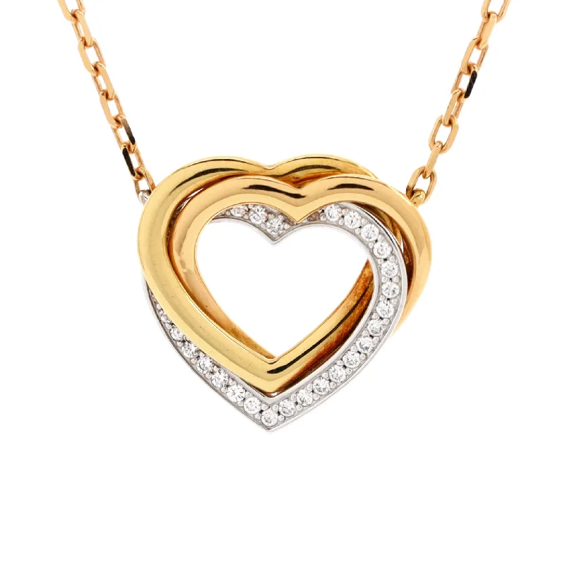 Exclusive Jewelry Markdowns – Limited-Time Offer Trinity de Cartier Heart Pendant Necklace 18K Tricolor Gold with Diamonds Exclusive Jewelry Markdowns – Limited-Time Offer Trinity de Cartier Heart Pendant Necklace 18K Tricolor Gold with Diamonds