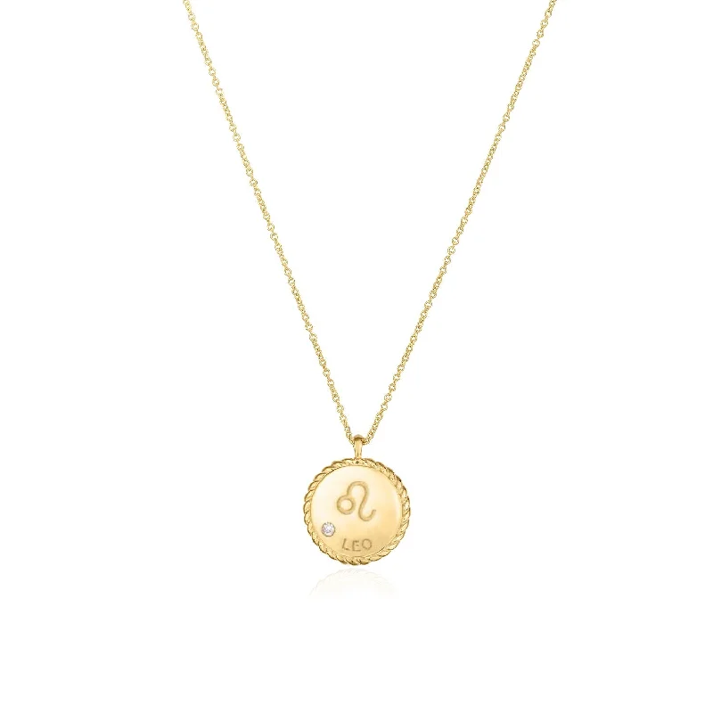 Everyday Jewelry Essentials Now On Sale Zodiac Diamond Medallion Pendant