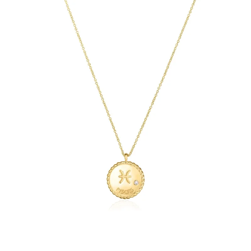 Must-Have Jewelry At Unbelievable Discounts Zodiac Diamond Medallion Pendant