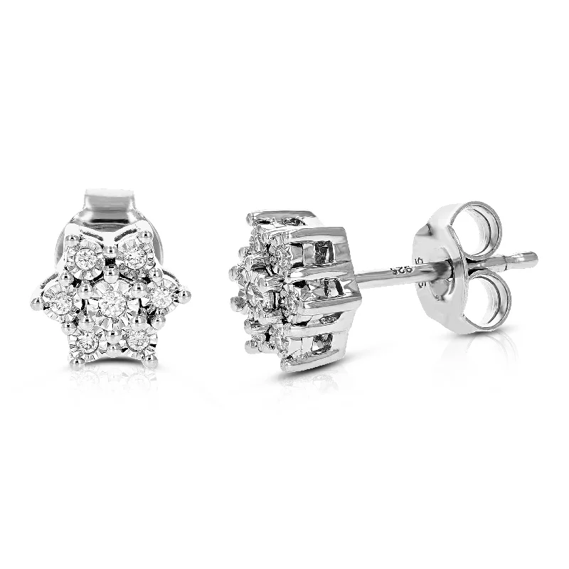 Unique Jewelry For Less – Shop The Sale Now 1/12 cttw Round Lab Grown Diamond Studs Earrings .925 Sterling Silver Prong Set Unique Jewelry For Less – Shop The Sale Now 1/12 cttw Round Lab Grown Diamond Studs Earrings .925 Sterling Silver Prong Set